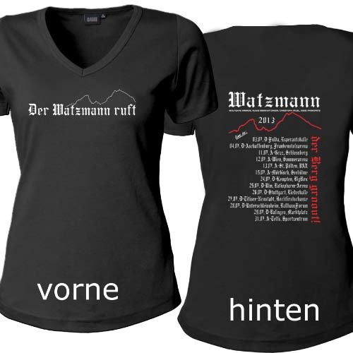 WATZMANN - Ladyshirt "Tour 2013"