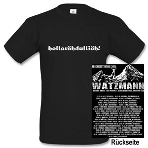 WATZMANN - Tourshirt 2016